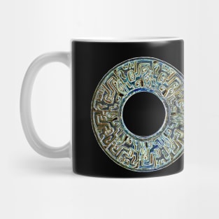 Ancient Neon Inca Rings Mug